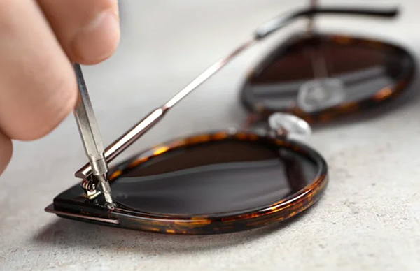 sunglasses repair methods